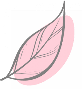 hoja rosa