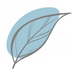 hoja azul